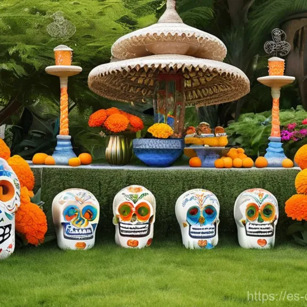 꿈의정원 글로벌 서버 동향 - **D&iacute;a de Muertos Garden Celebration**
    A vibrant, whimsical "Dream Garden" scene celebrating D&iacute;a ...
